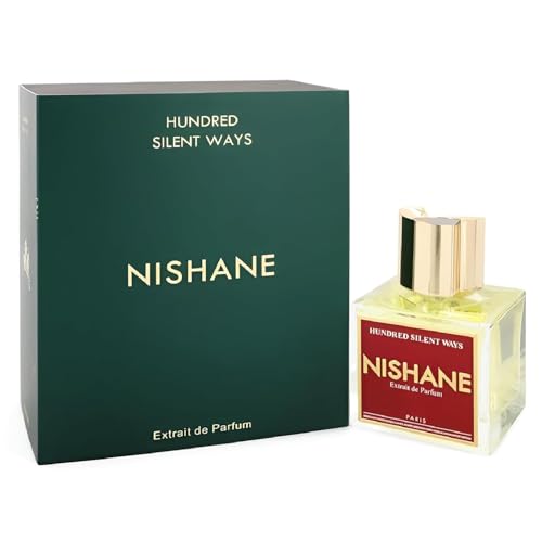 Nishane Hundred Silent Ways Extrait cap close-up showing premium cap detail.