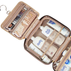 NISHEL travel toiletry bag transparent window speeds security checks
