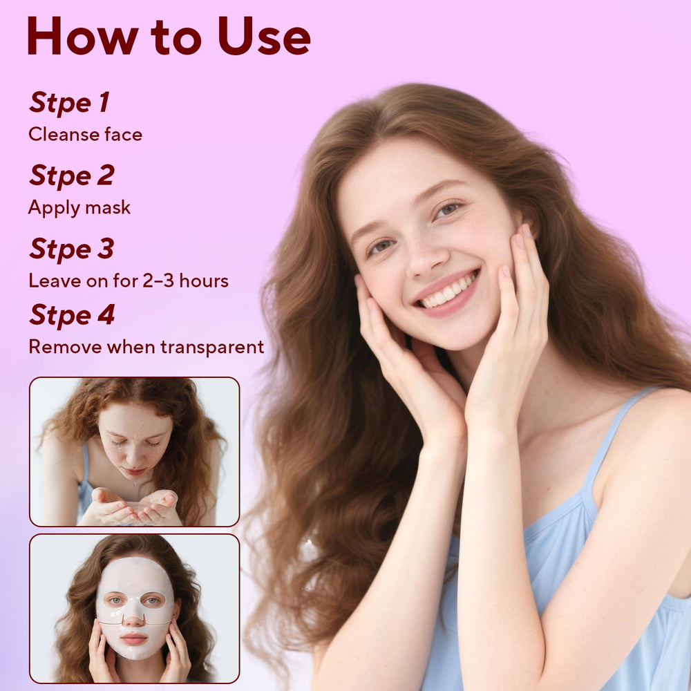 Nityrliv Real Deep Mask on the face shows even tone