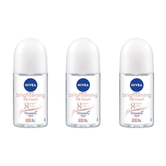 NIVEA Extra Brightening bottle-dispense view highlighting quick absorption and lightweight feel