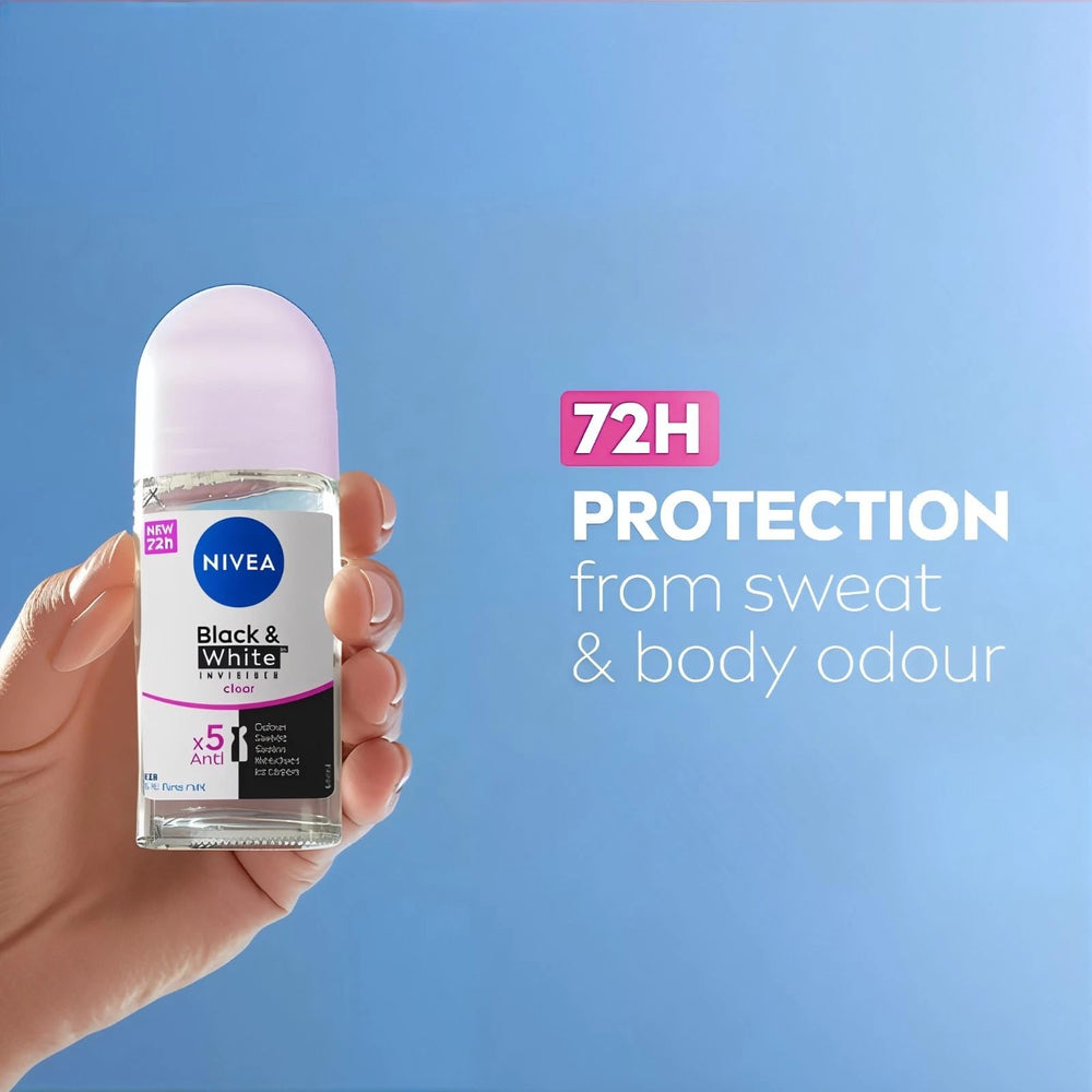 NIVEA Fresh Scent Roll-On 50ml with light fragrance for all-day freshness.