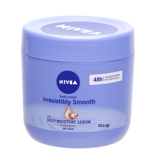 NIVEA Irresistibly Smooth texture close-up reveals velvety, non-greasy finish