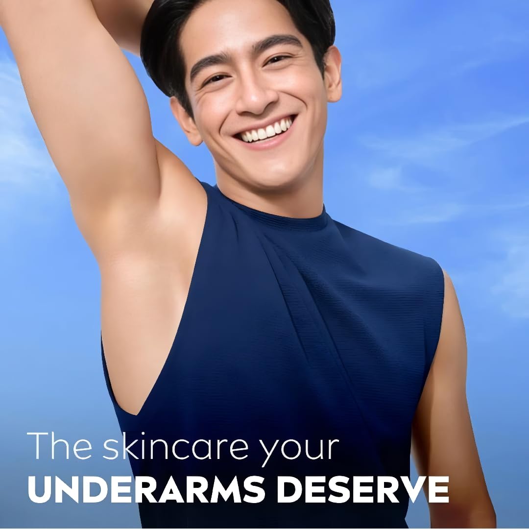 NIVEA Men Brightening Roll-On quick dry texture ideal for morning routine