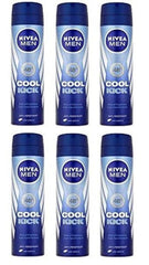 NIVEA MEN Cool Kick bottle close-up with refreshing menthol scent