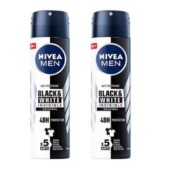 NIVEA Men Invisible spray nozzle showing fast-dry application for comfort