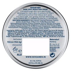 Gently massaging NIVEA Men Moisturizing Cream for refreshed skin.
