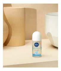 NIVEA ocean extract formula offers gentle skin care for sensitive underarms.