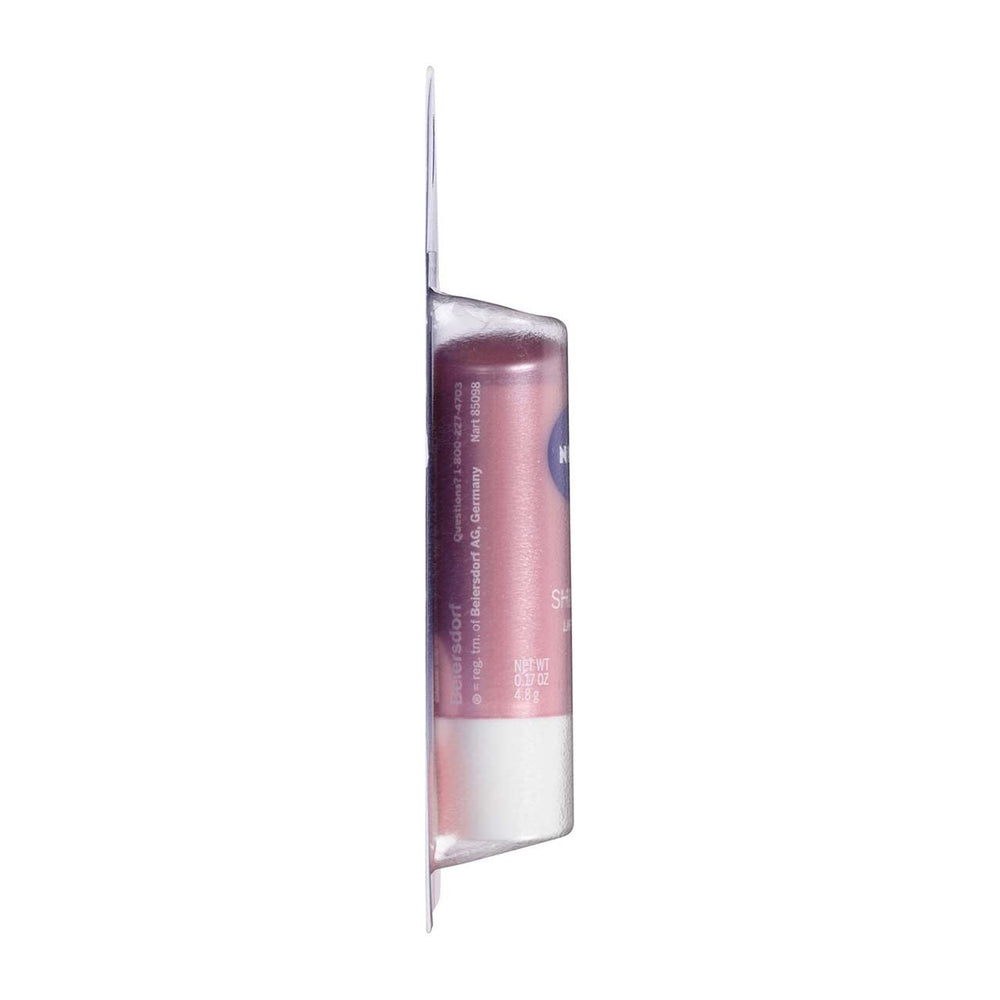 NIVEA Shimmer Radiant Lip Care swatch on skin