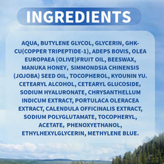 Nivexis ingredients-closeup highlights grass-fed tallow and Manuka honey texture.
