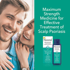 Nizoral formula gentle for color-treated hair during cleansing.