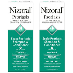 Nizoral psoriasis shampoo bottle with potential relief from itching and flaking