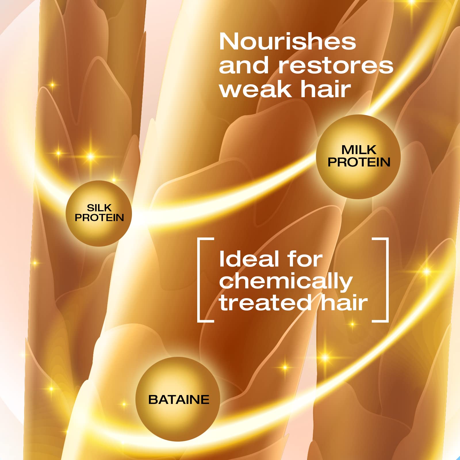 NK Step 3 shampoo being applied to wet hair after keratin treatment