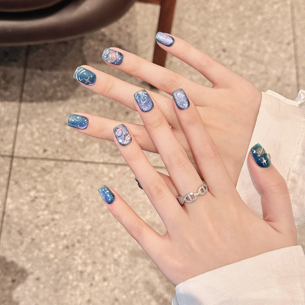 NLSJMP 3D handmade gel nails kit for salon-like results.