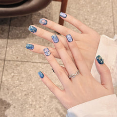 NLSJMP 3D handmade gel nails kit for salon-like results.