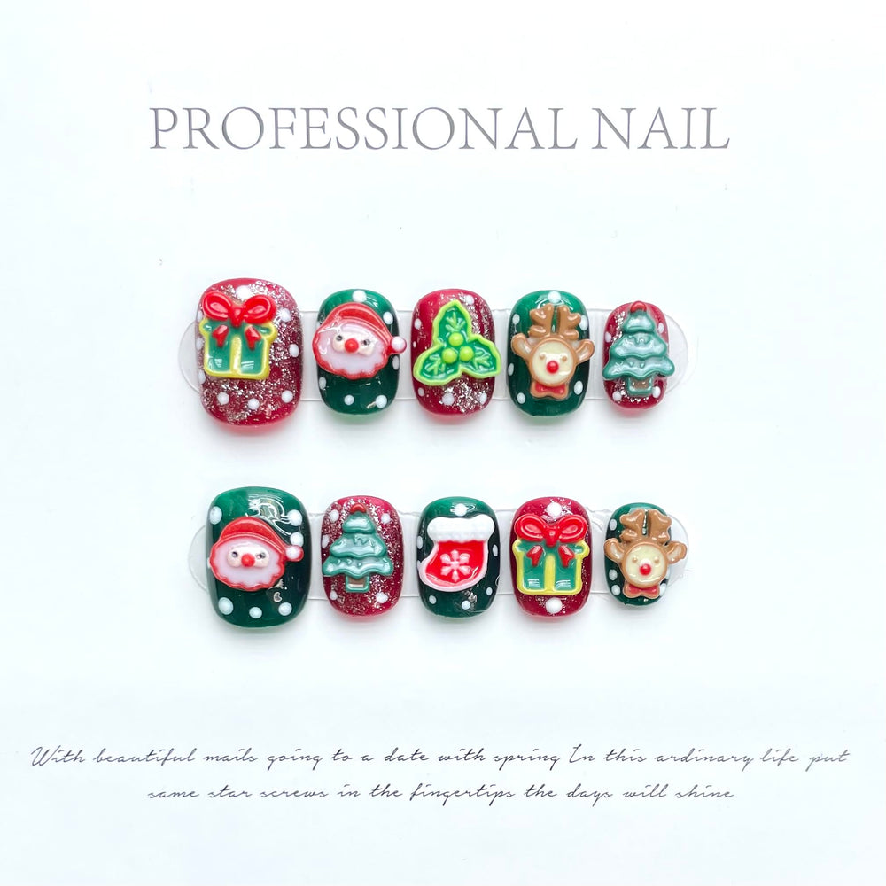 Close-up of adhesion tabs on NLSJMP nails for secure, damage-free wear