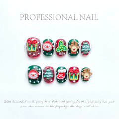 Close-up of adhesion tabs on NLSJMP nails for secure, damage-free wear