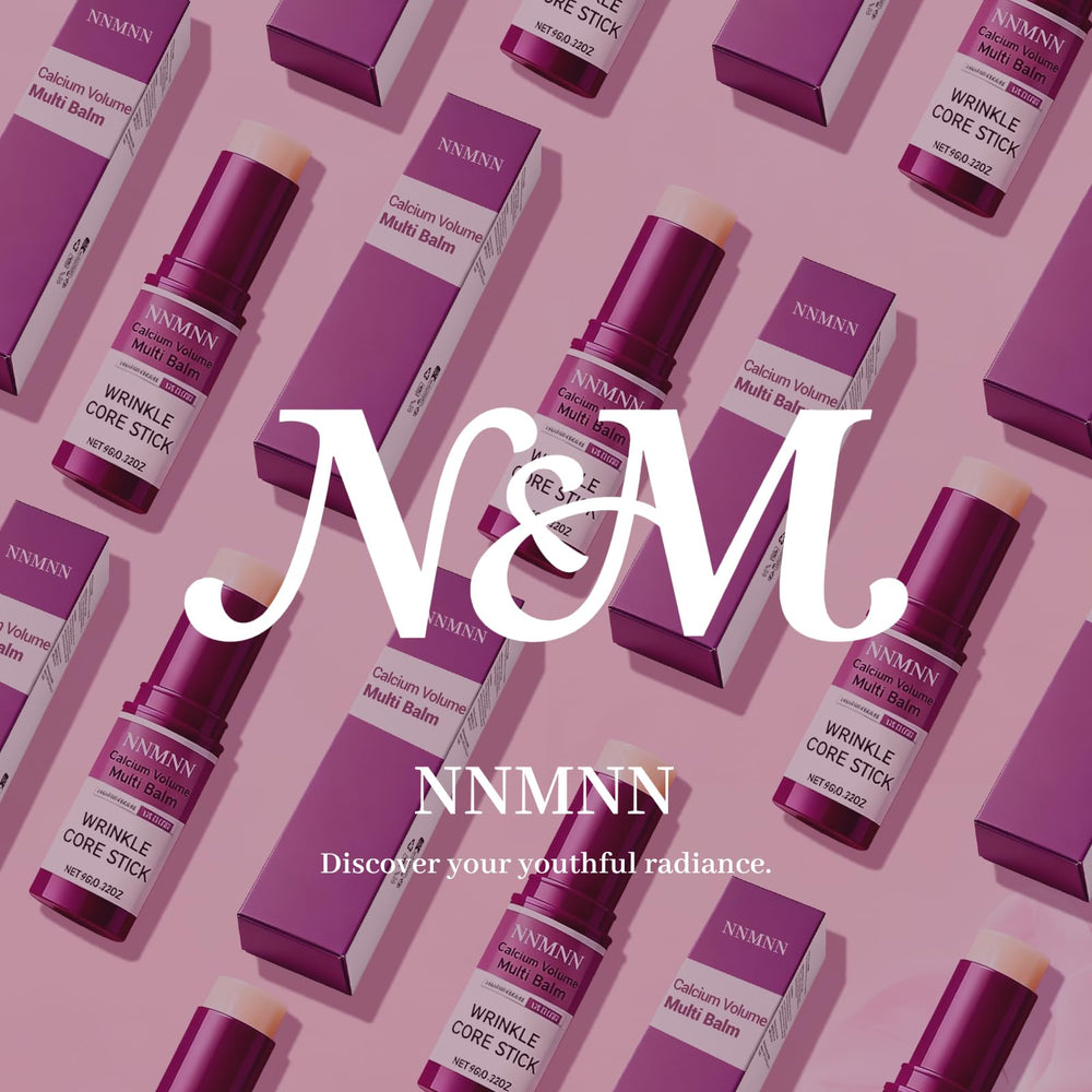 nnmnn Calcium Volume Multi Balm Stick close-up of ingredients and calcium enrichment.