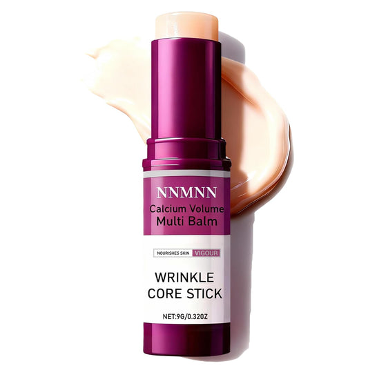 nnmnn Calcium Volume Multi Balm Stick packaging for convenient on-the-go hydration.