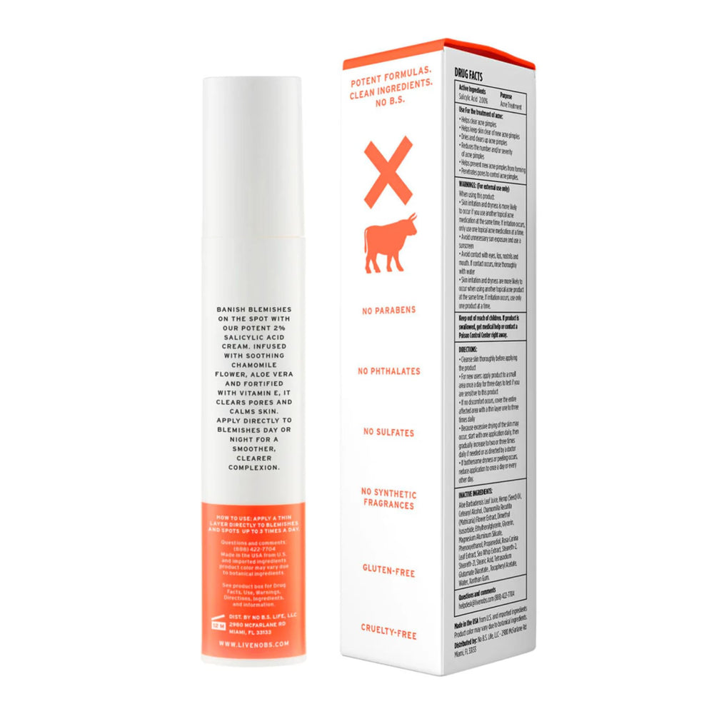 No Bad Stuff vegan cruelty-free badge signals clean skincare