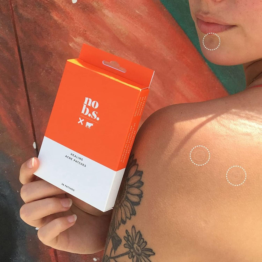 No Bad Stuff vegan cruelty-free logo highlights ethical skincare.