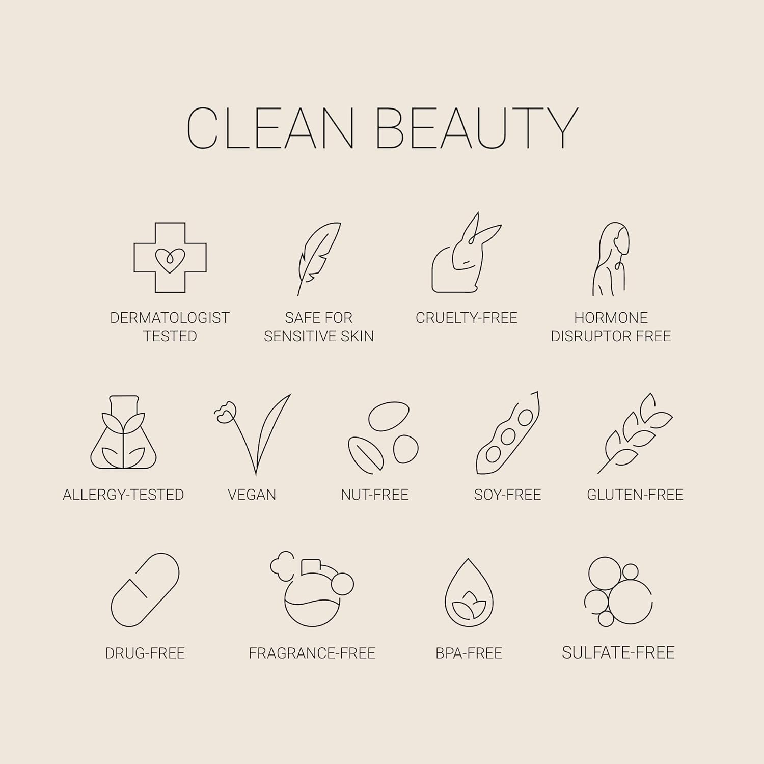Cruelty-free vegan packaging of No Makeup Makeup Foundation