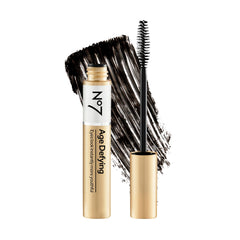 No7 Age Defying Eye Mascara brush closeup showing volumizing wand for fuller lashes