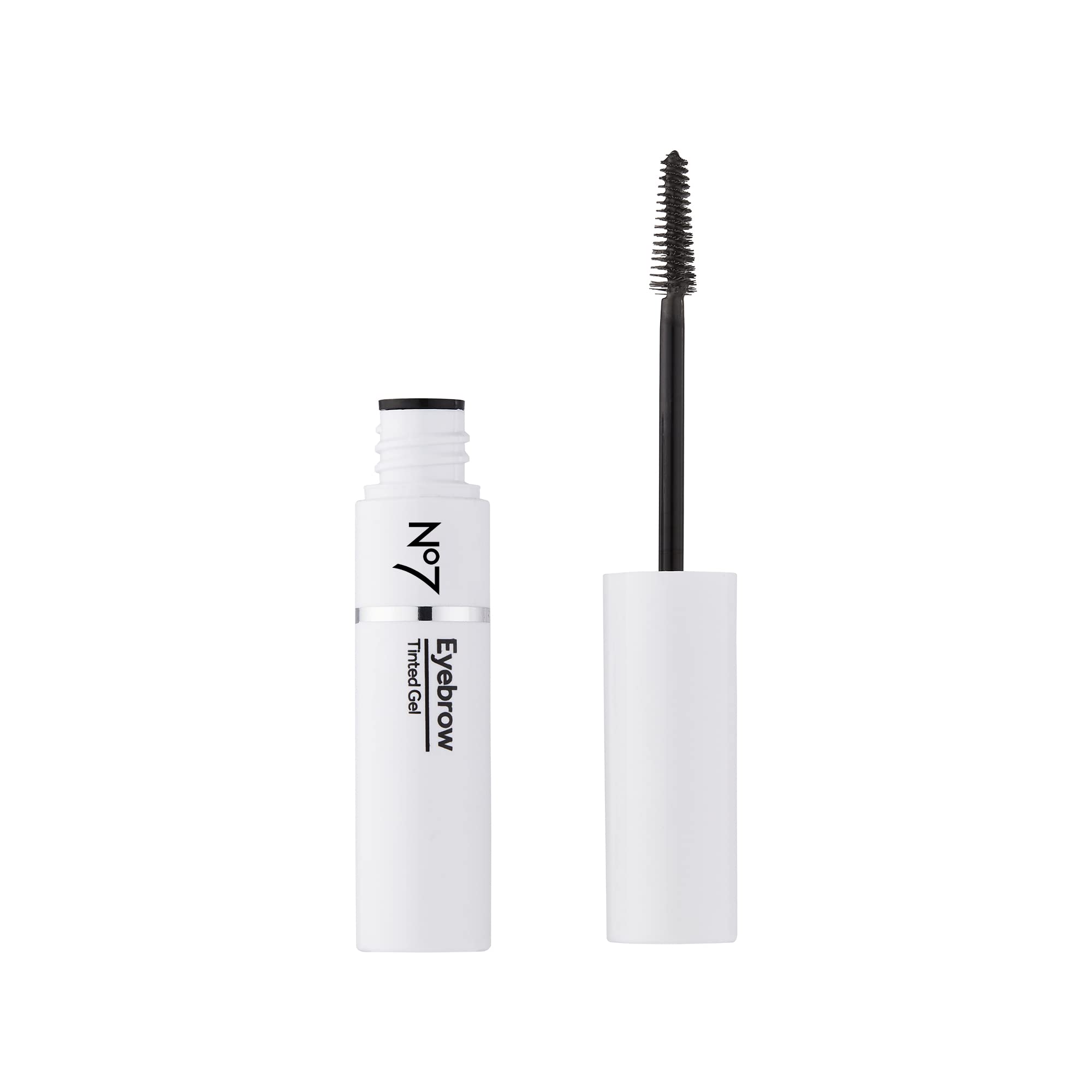 No7 curved wand coats brow hairs from root to tip for a full 360 curl.