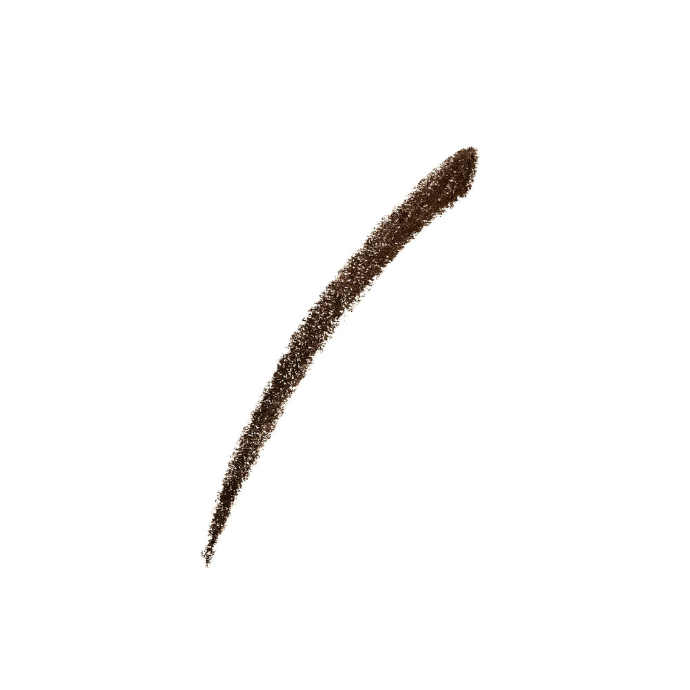 Pointed tip defines brow edges for clean, precise lines.