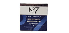 No.7 day cream SPF 30 label close-up for daytime protection.