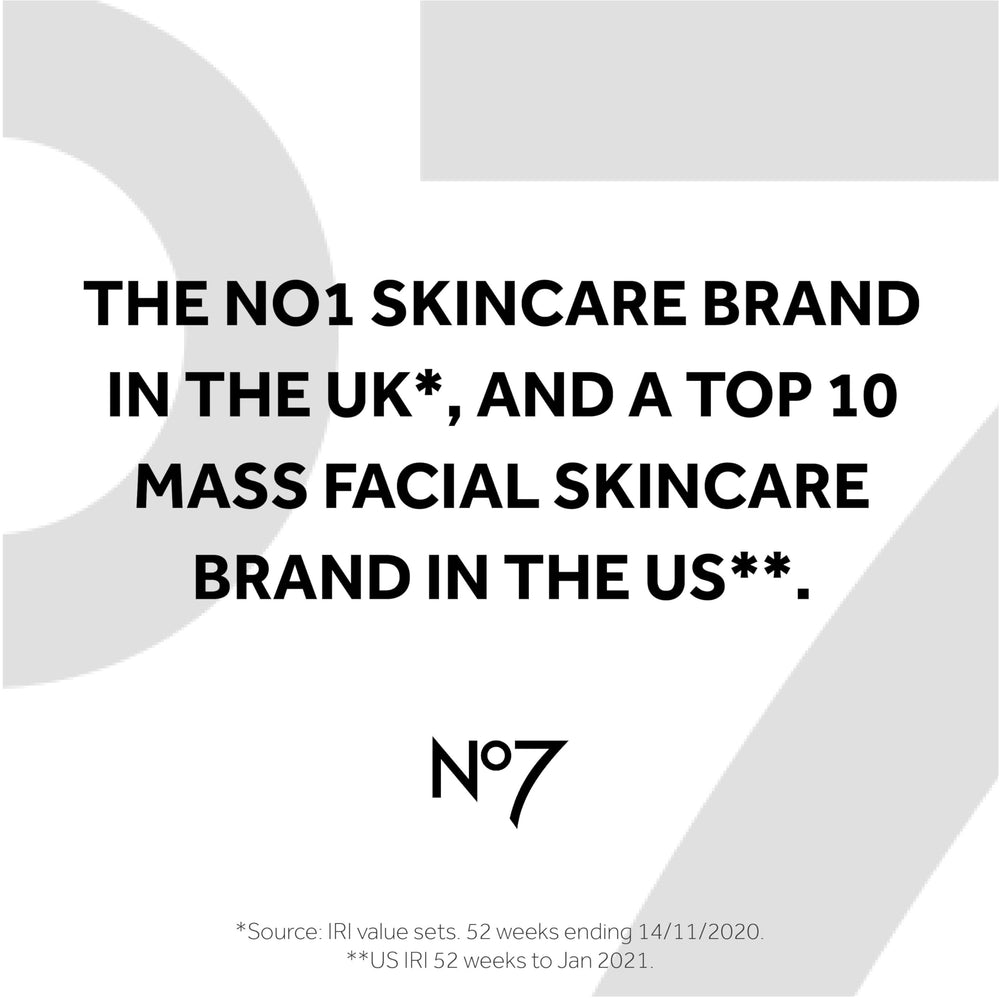 No7 dermatologically tested cleansing wipes suitable for all skin types.