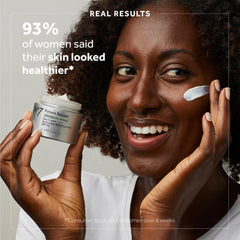 No7 Future Renew applied on hand demonstrates fast absorption for makeup-ready skin