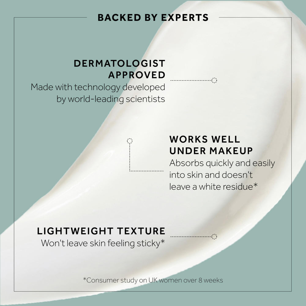No7 Future Renew SPF 25 on skin provides daily sun protection