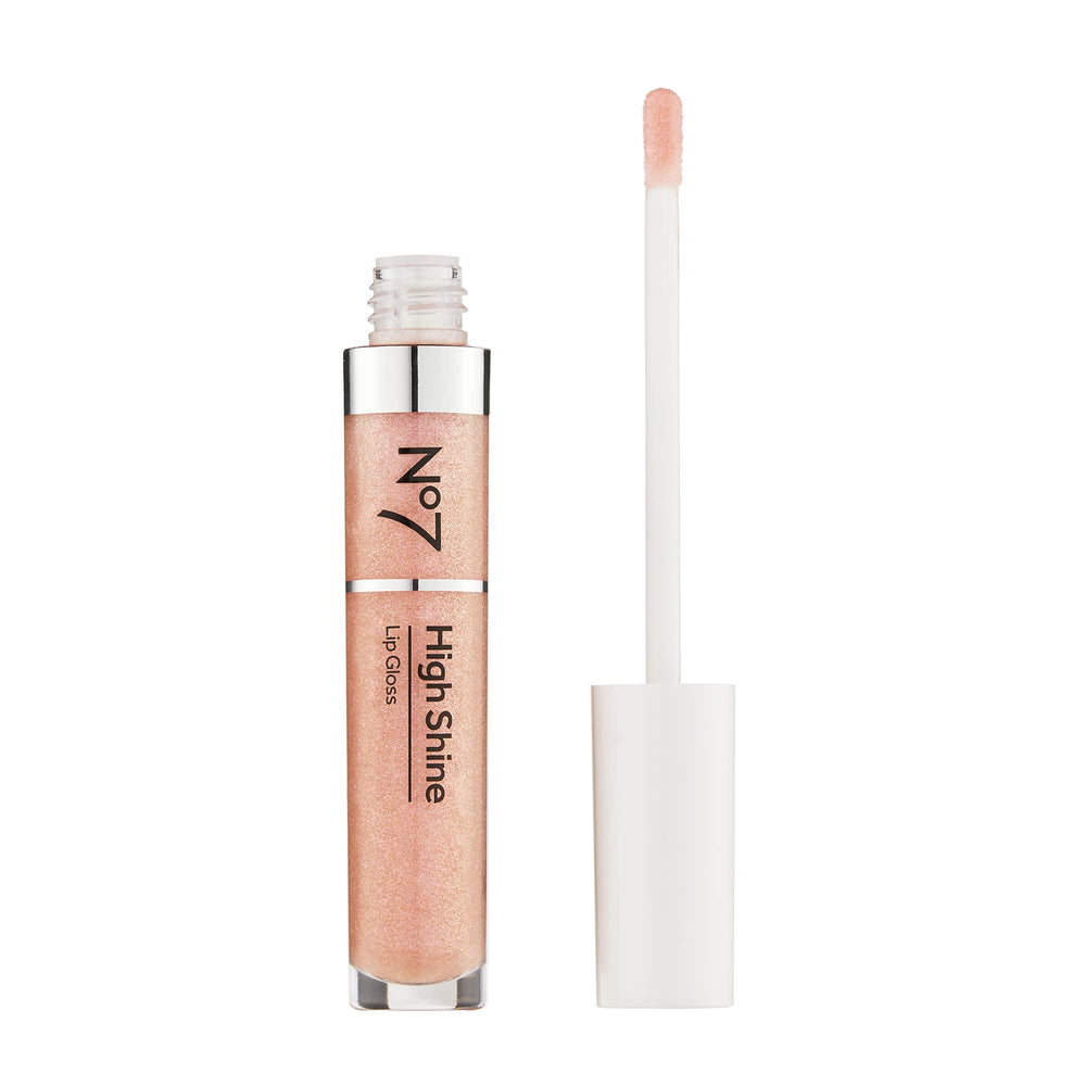 No7 Lip Gloss wand applying for smooth, non-sticky finish
