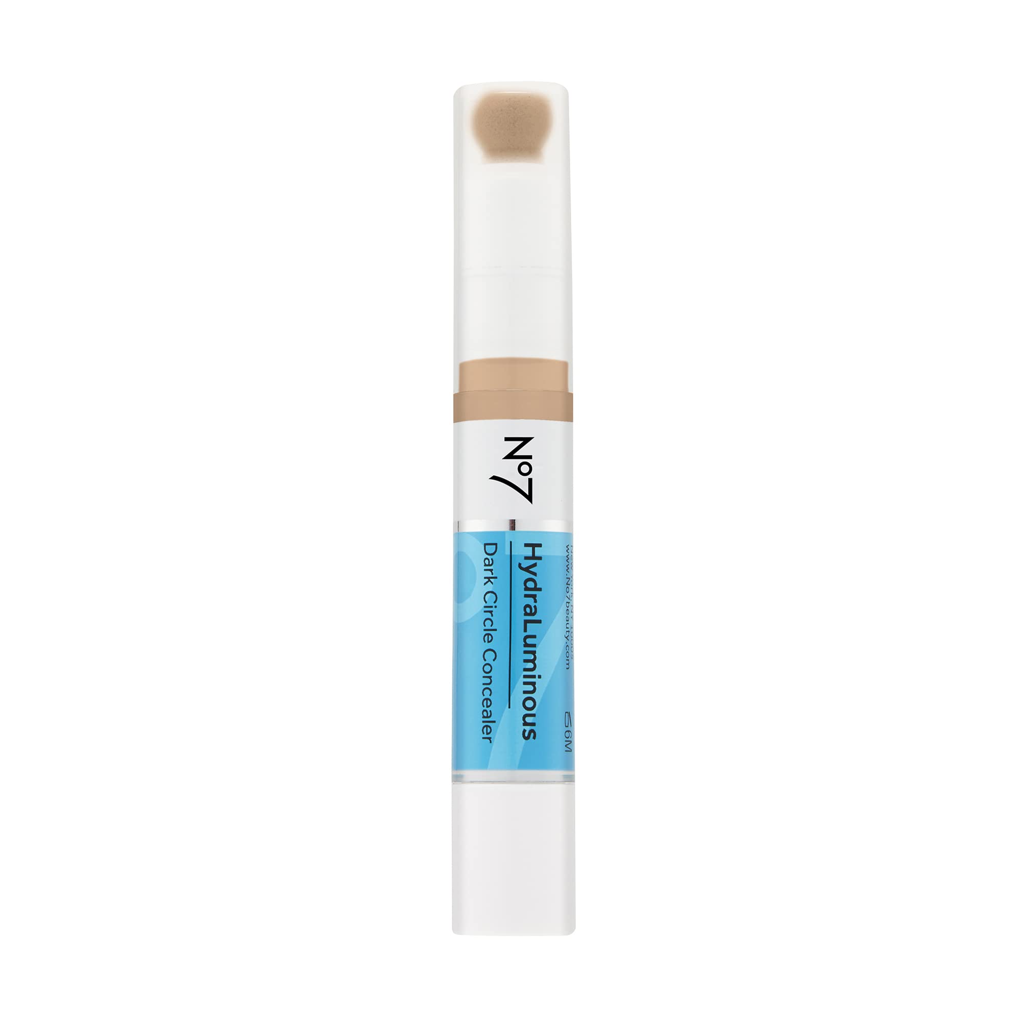 No7 Hydraluminous Concealer provides seamless under-eye coverage for dark circles.