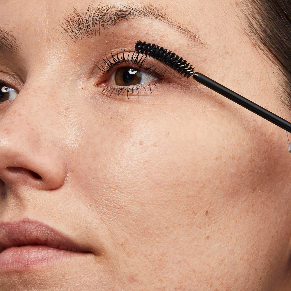 No7 Lash Impact Primer tinted lashes for a defined look.