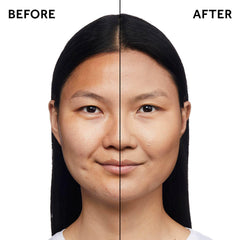 No7 Lift & Luminate foundation swatch on skin demonstrates glow and blur