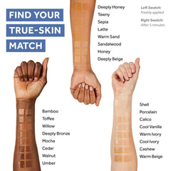 No7 Lift & Luminate texture close-up demonstrates flexible formula that moves with skin.