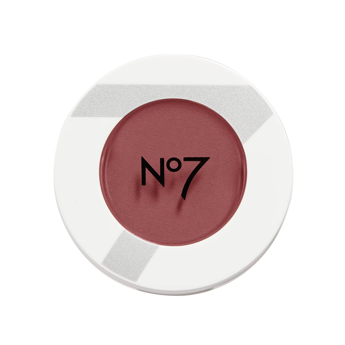 No7 Matte Powder Blush Cranberry loose powder for a natural, buildable flush with Vitamin E