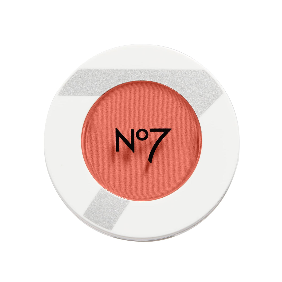 No7 Matte Powder Blush Peaches compact reveals velvety powder for a natural flush.