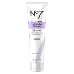 No7 Melting Gel Cleanser bottle with pump for easy makeup removal and hydration.
