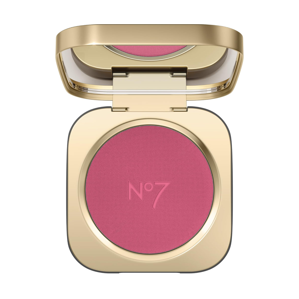 No7 Pro Artist Luxe Powder Blush on apples of cheeks for natural glow