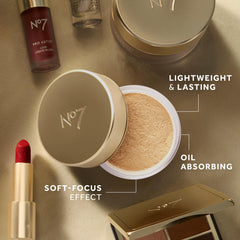 No7 Pro Artist packaging detail highlighting premium brand insignia.