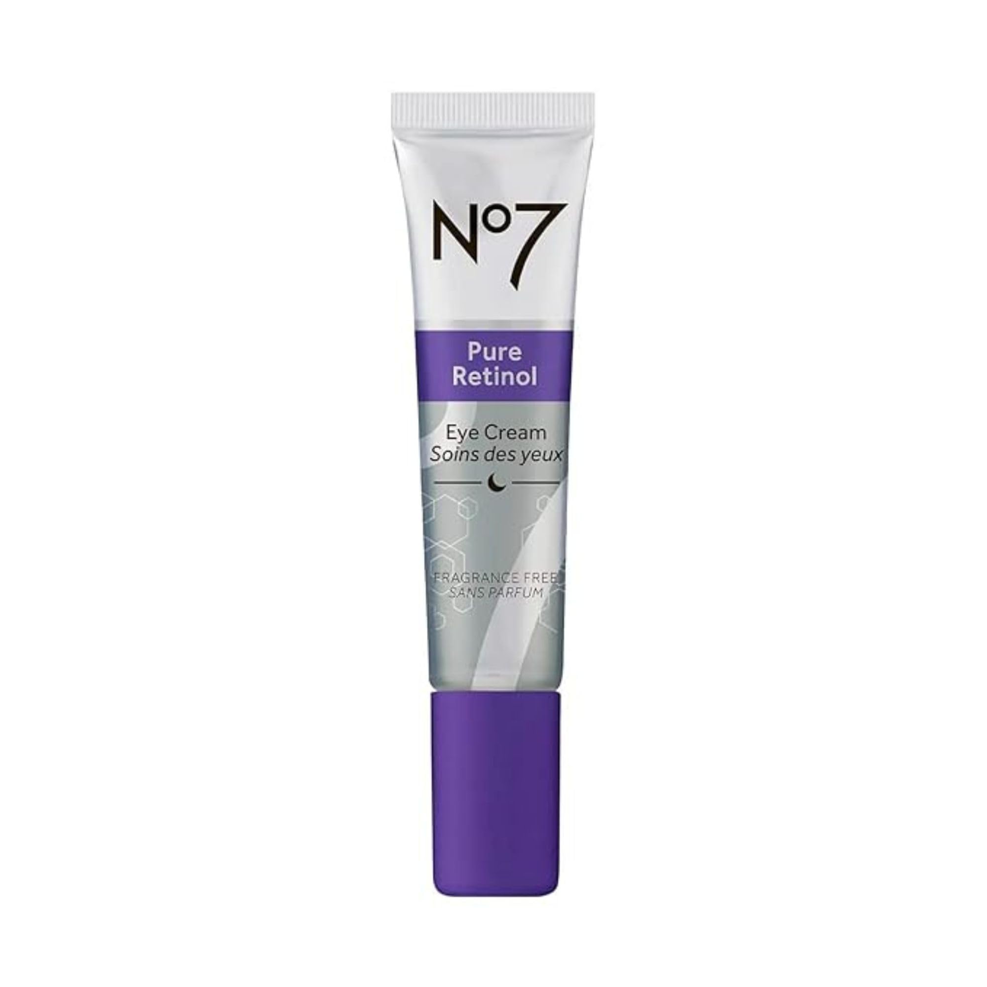 No7 Pure Retinol Eye Cream bottle front for anti-aging care around the eyes