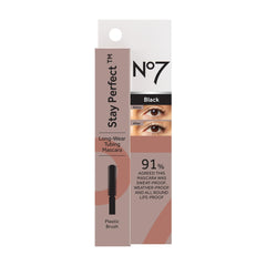 No7 Stay Perfect Mascara pack of 2 provides value and convenience.