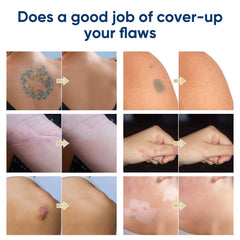 NOBA Tattoo Cover Up 2-shade mix for customizable skin tone.