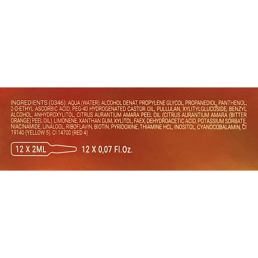 Noche Y Dia Vitamin C Ampoule Oil vegan, cruelty-free formula.