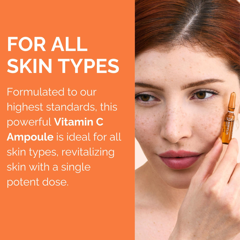 Noche Y Dia Vitamin C Ampoule Oil promotes radiant, dewy skin.