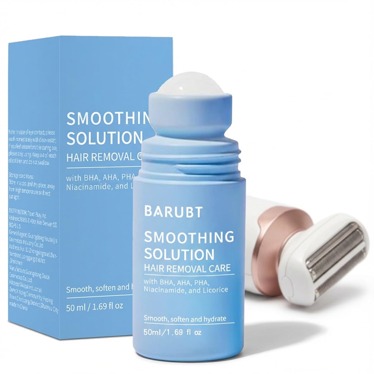 NOEEWUPO ingrown hair serum bottle ready for daily hydration