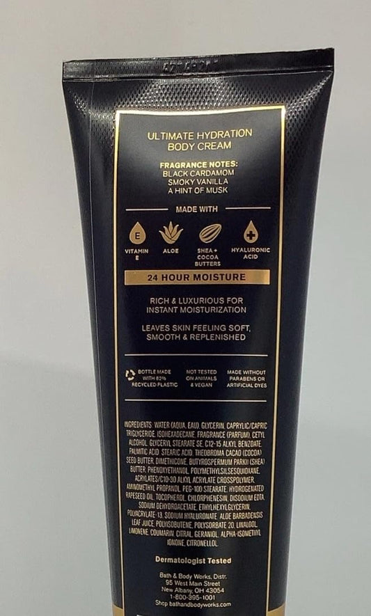 Noir packaging close-up highlighting premium scent and conditioning formula