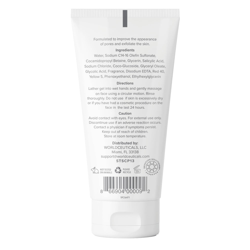 NOLIO BHA Cleanser foamy lather provides refreshing cleansing without over-drying.